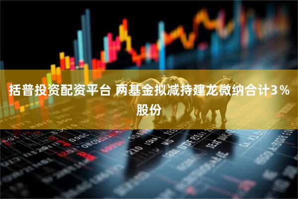 括普投资配资平台 两基金拟减持建龙微纳合计3％股份